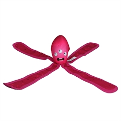 Dog Comets Alien Octo Kast- och Vattenleksak För Hunden PINK